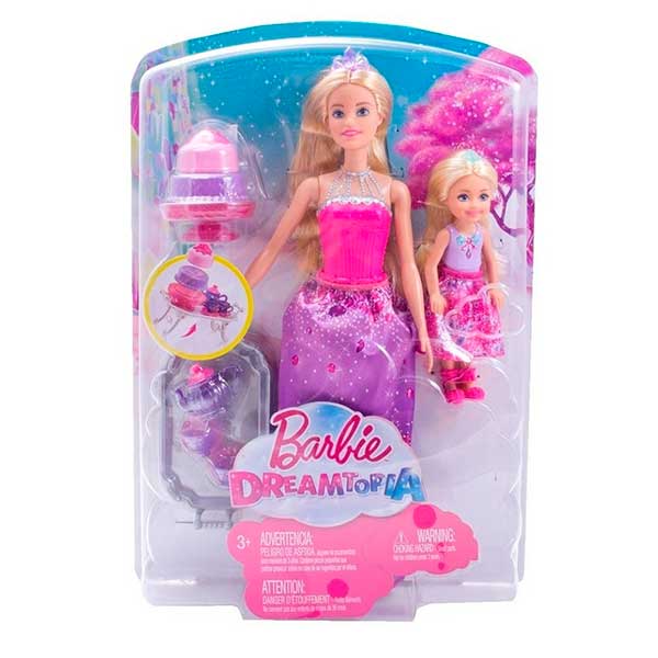 Barbie Boneca Dreamtopia com Chelsea Hora del Té - Imagem 3