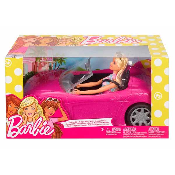 Boneca Barbie com Carro Descapotable - Imagem 2