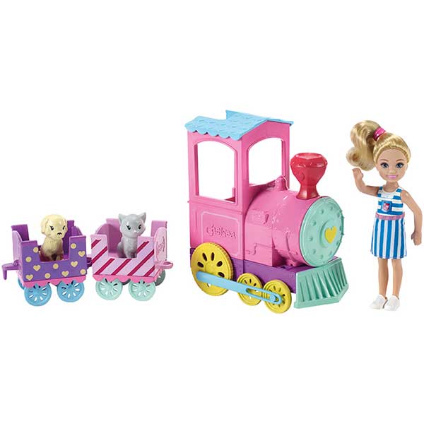 Chelsea y su Tren de Mascotas Barbie - Imagen 1