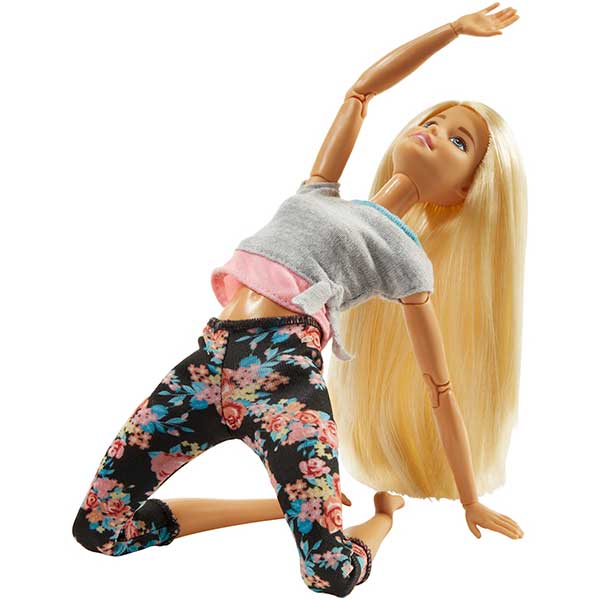 Muñeca Barbie Movimentos sin Limites Rubia Articulada - Imagen 1