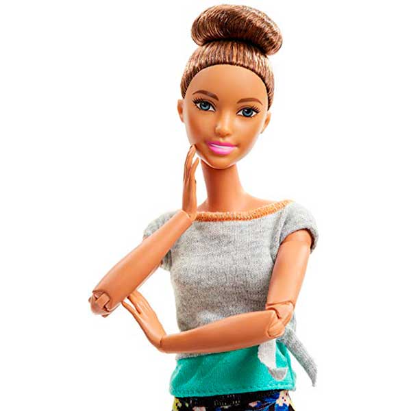 Boneca Barbie Movimentos Ilimitados com Moño Articulada - Imagem 2