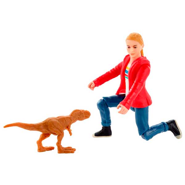 Figura Maise con Dinosaurio Jurassic World 10cm - Imagen 2