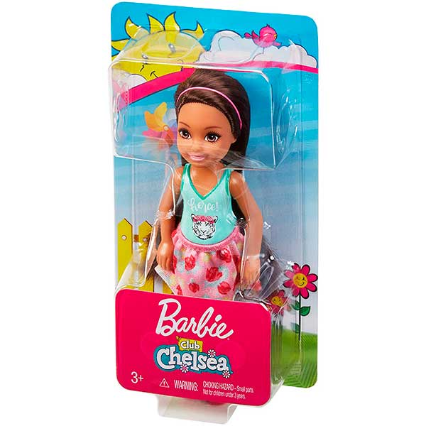 Barbie Muñeca Chelsea Niña Morena Tigre - Imagen 1