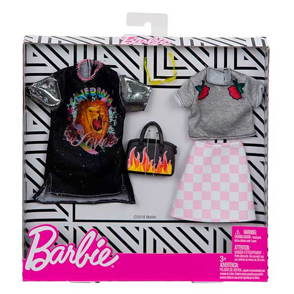 Barbie Vestidos Pack 2 Modas Ropa León - Imatge 1