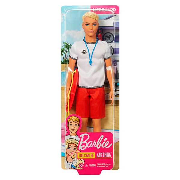 Barbie Boneco Ken Quero Ser Socorrista - Imagem 1