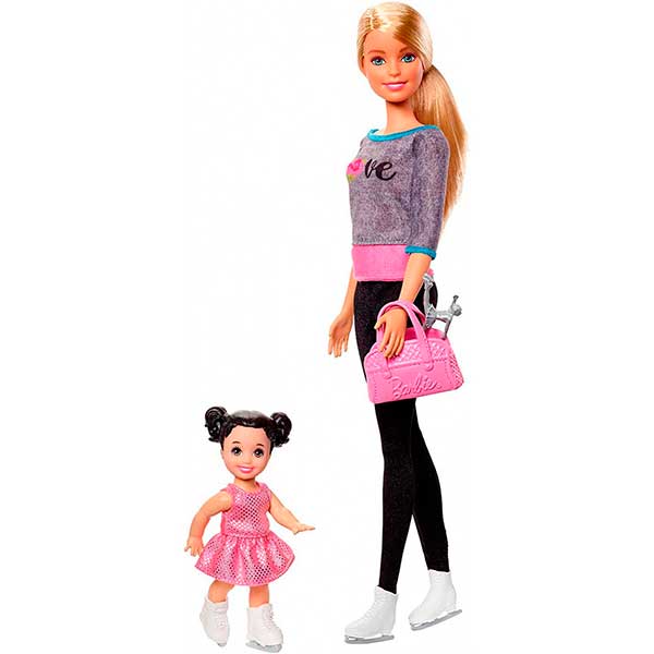 Barbie Muñeca Entrenadora de Patinaje - Imatge 1