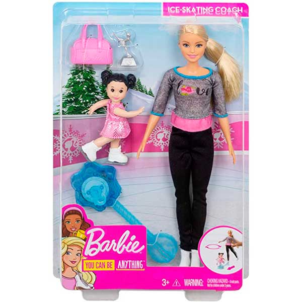 Barbie Muñeca Entrenadora de Patinaje - Imatge 2