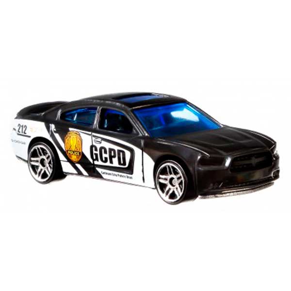 Cotxe Hot Wheels Dodge Charger GCPD - Imatge 1