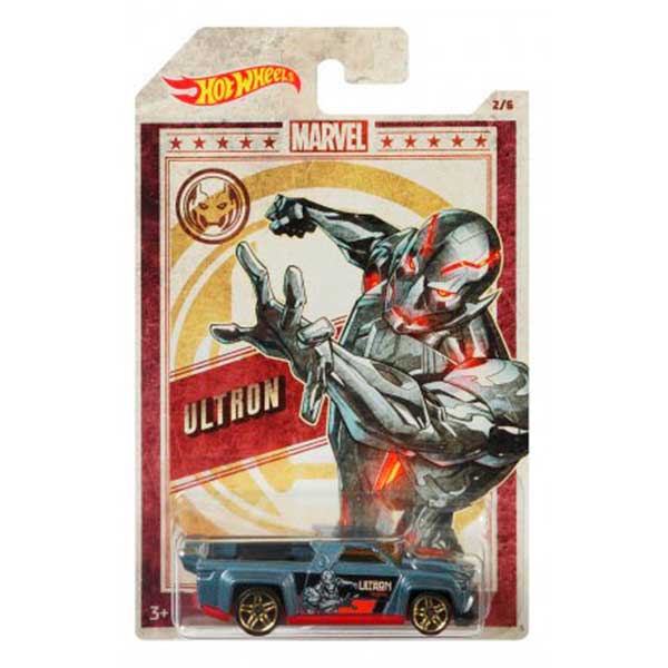 Carro Hot Wheels Ultron Marvel - Imagem 1