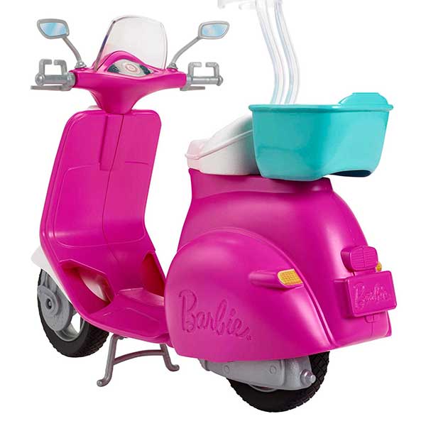 Barbie Boneca e Moto Scooter - Imagem 6