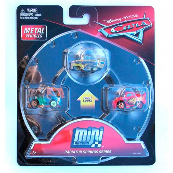 Pack 3 Coches Cars Mini Racers Ramone - Imagen 1