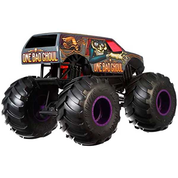 Hot Wheels Monster Truck One Bad Ghoul - Imagem 1