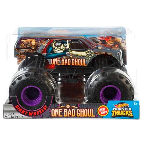 Hot Wheels Monster Truck One Bad Ghoul - Imagen 2