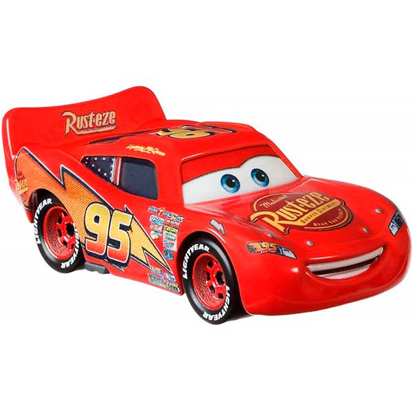 Cars Coche McQueen con Cartel 1:55 - Imagen 1