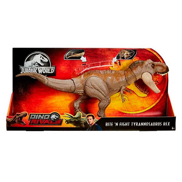 Jurassic World Figura Dinossauro T-Rex Mega Ataque 55cm - Imagem 7