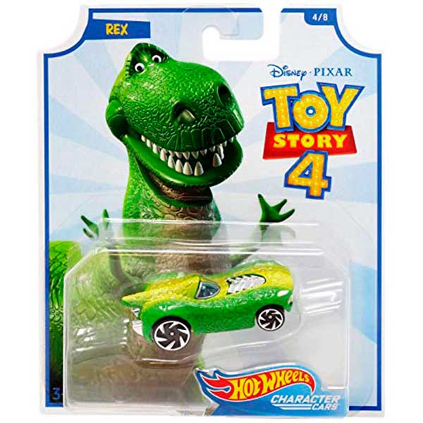 Hot Wheels Coche Toy Story Rex - Imagen 1
