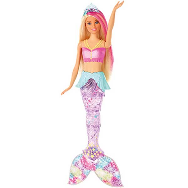 Muñeca Barbie Sirena Nada y Brilla Dreamtopia - Imagen 1