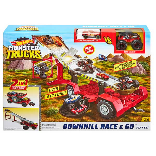 Pista Hot Wheels Downhill Monster Truck - Imatge 3
