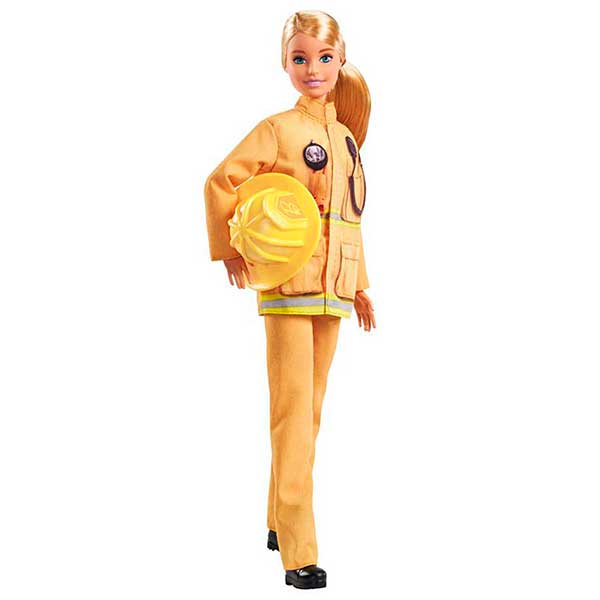 Muñeca Barbie Bombera 60 Aniversario - Imagen 1