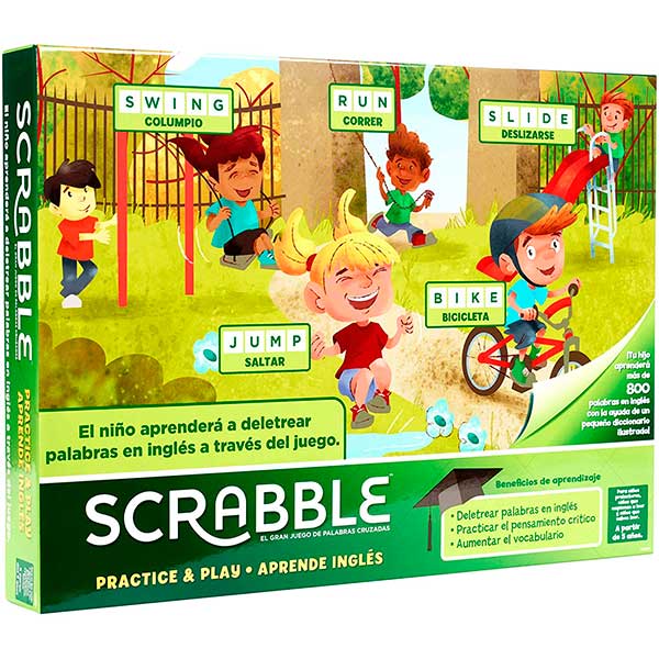 Jogo Scrabble Aprende Inglés - Imagem 1