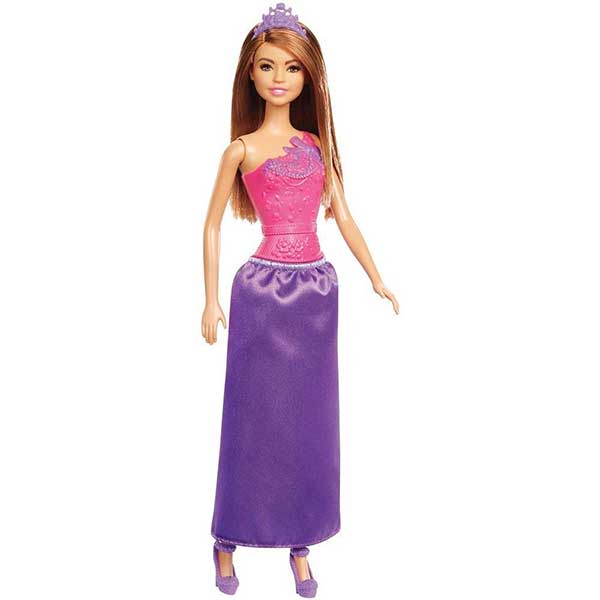 Muñeca Barbie Princesa Morena - Imagen 1