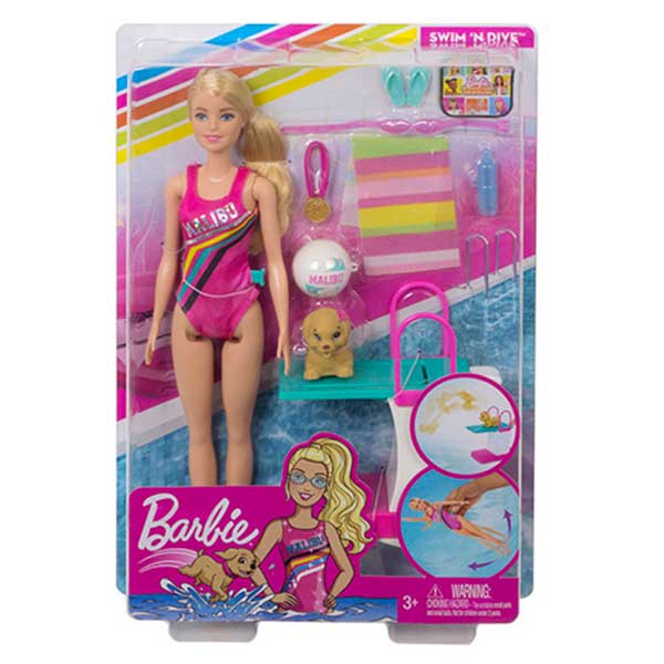 Muñeca Barbie Nada y Bucea - Imagen 3