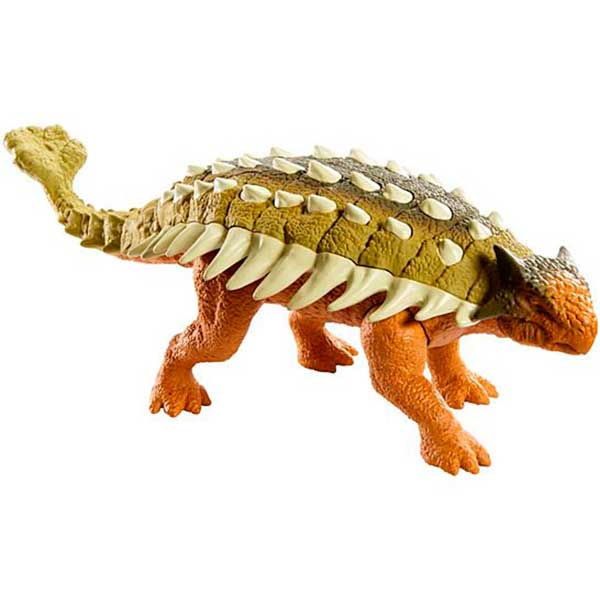 Dinosaurio Ankylosaurus Sonidos Jurassic 15cm - Imagen 1