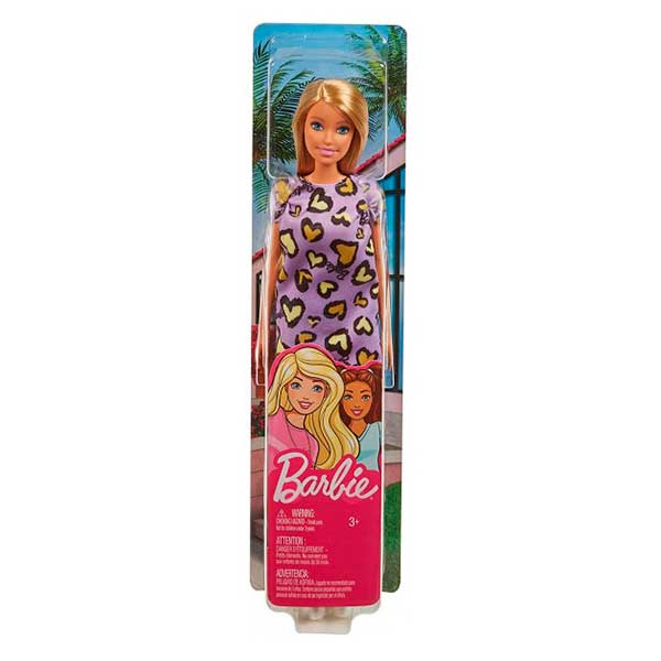 Barbie Muñeca Chic Vestido Morado - Imagen 2
