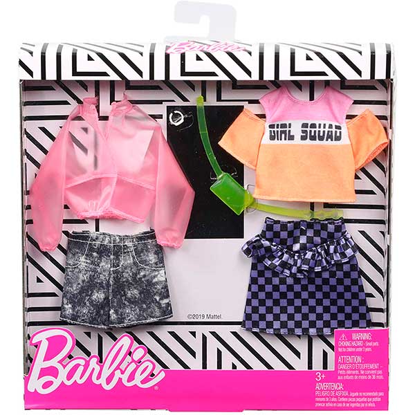 Barbie Vestidos Pack Doble de Ropa #3 - Imatge 1