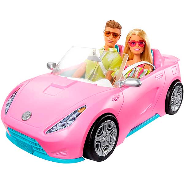 Mega Pack Boneca Barbie e Ken com Carro e Piscina - Imagem 2