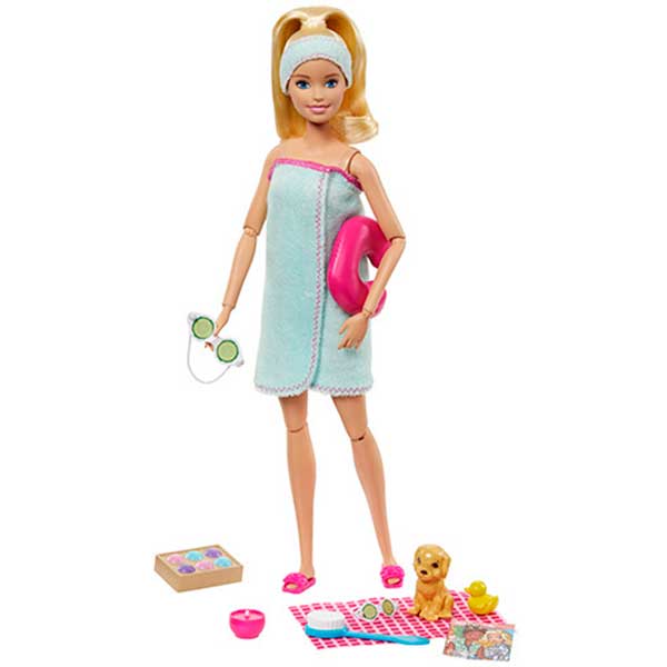 Muñeca Barbie Bienestar Spa - Imagen 1