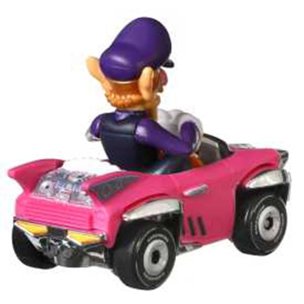 Carro Hot Wheels Mario Kart Waluigi - Imagem 1