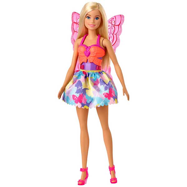 Barbie Dreamtopia Looks de moda Muñeca rubia con diferentes vestidos - Imagen 3