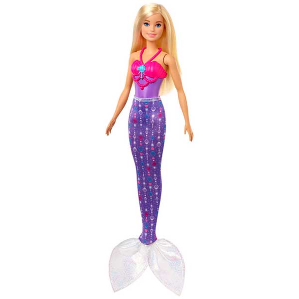 Barbie Dreamtopia Looks de moda Muñeca rubia con diferentes vestidos - Imagen 4