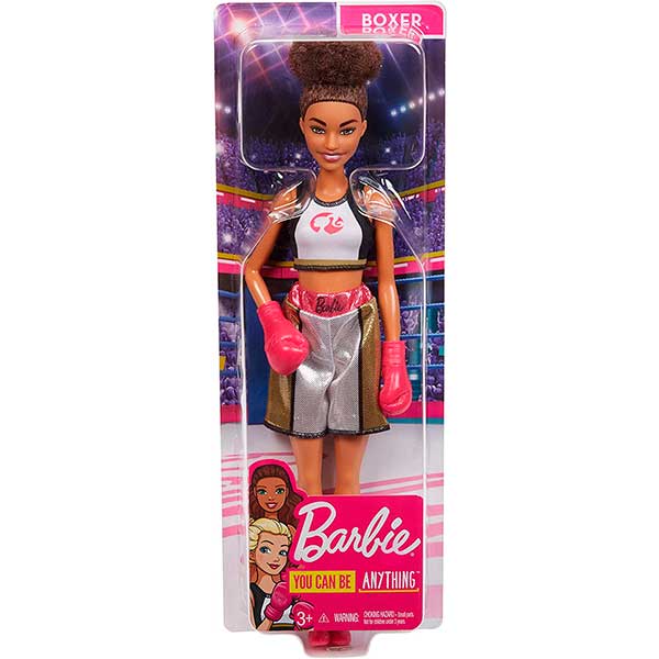 Muñeca Barbie Yo Quiero Ser Boxeadora - Imagen 2