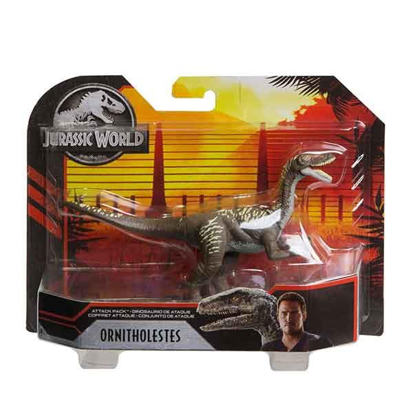Jurassic World Figura Dinosaurio Ornitholestes Ataque - Imagen 4