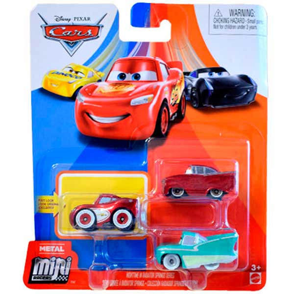 Cars Mini Racers Pack 3 Coches #3 - Imagen 1