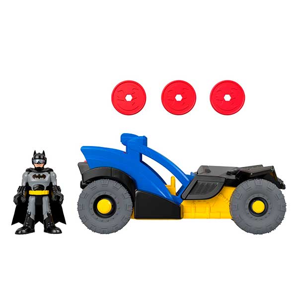 Imaginext Vehículo Rally Car con Figura Batman - Imagen 1