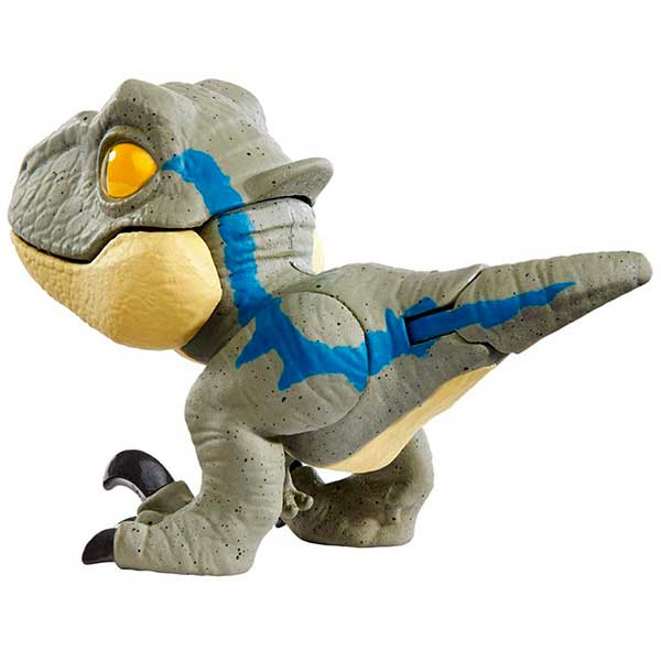 Jurassic World Figura Dino Bocazas Velociraptor Blue - Imagen 1