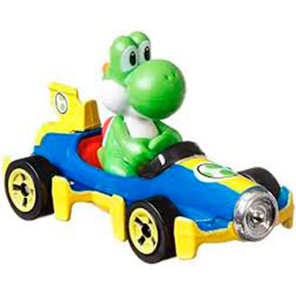 Hot Wheels Cotxe Mario Yoshi Mach - Imatge 1