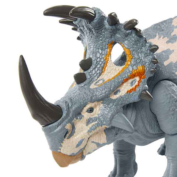 Jurassic World Figura Dinosaurio Sinoceratops Sonidos y Ataque - Imagen 2