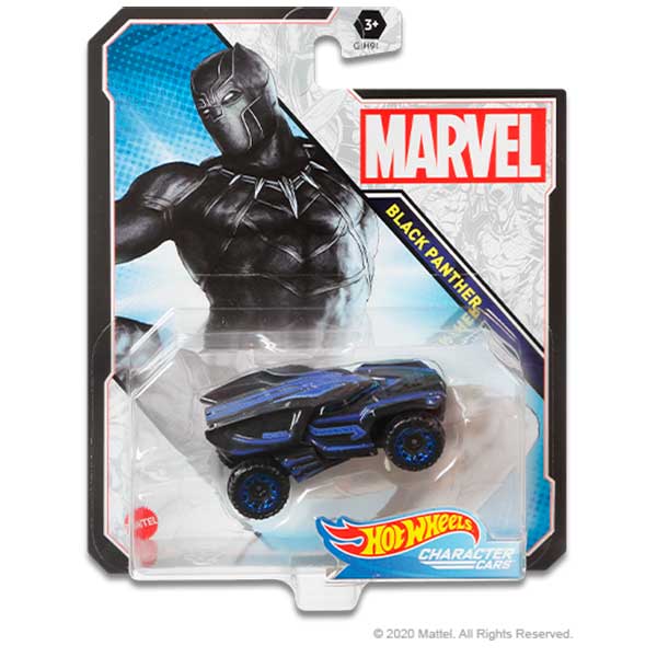 Hot Wheels Marvel Coche Black Panther - Imatge 1