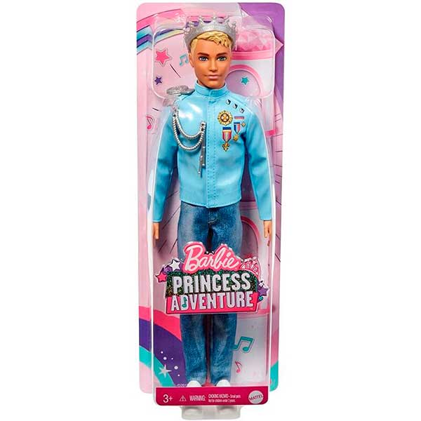 Barbie Muñeco Ken Príncipe Aventuras - Imagen 3