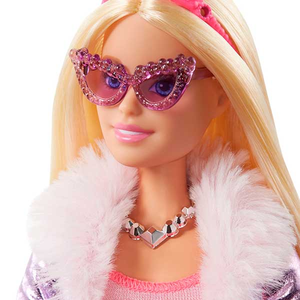 Barbie Muñeca Princesa Deluxe Rubia con Accesorios - Imagen 2