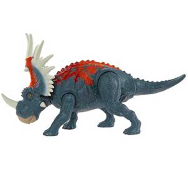 Jurassic World Figura Dinosaurio Styracosaurus Ataque Salvaje - Imatge 3