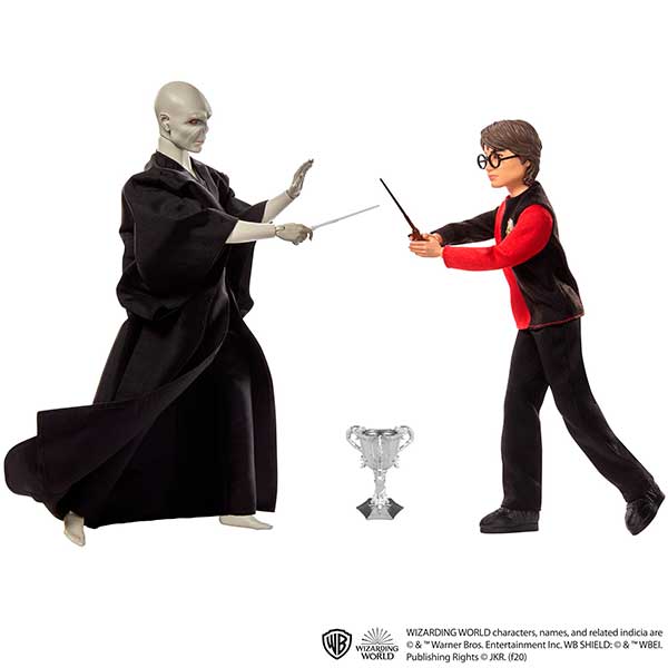 Pack Figuras Harry Potter vs Voldemort 30cm - Imatge 4