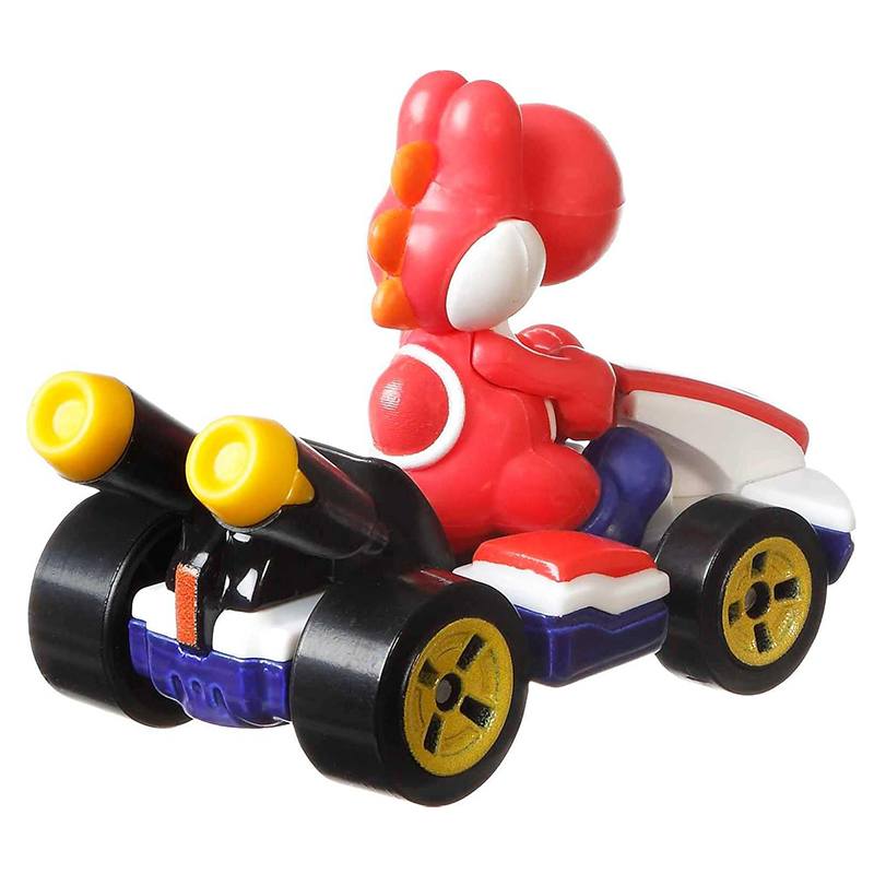 Hot Wheels Coche Mario Red Yoshi 1:64 - Imagen 1