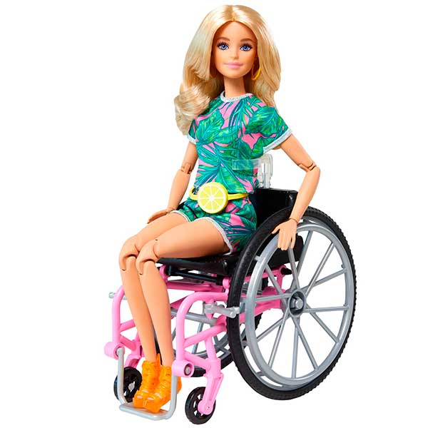 Barbie Fashionista Cadira Rodes #165 - Imatge 1