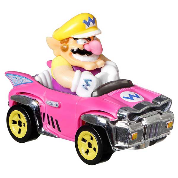 Hot Wheels Mario Bros Carro Wario 1:64 - Imagem 1