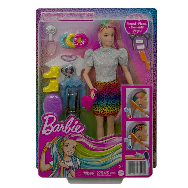 Barbie Boneca Cabelo Arco-íris - Imagem 5